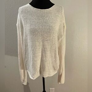 Edikted Cream Knit Sweater